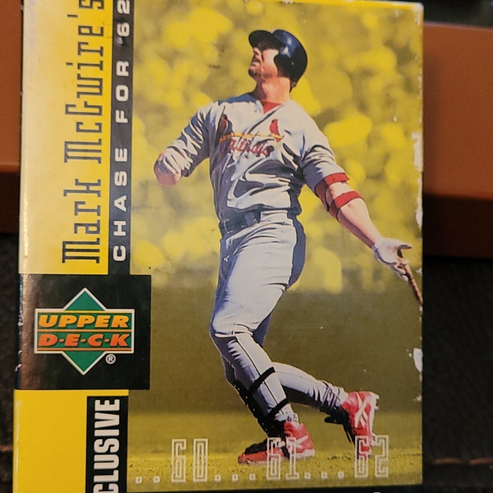 Mark Mcgwire baseball card set